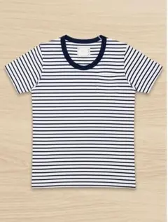 sacai サカイ ボーダー ポケット Tシャツ ネイビー ￼のサムネイル