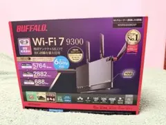 BUFFALO Wi-Fi 7 9300ルーター WXR9300BE6P - メルカリ