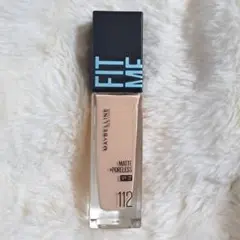 MAYBELLINE FIT ME リキッドファンデーション 112
