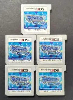 【ソフト単品】ポケットモンスター　アルファサファイア　5点セット　動作確認済み