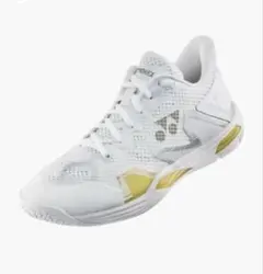 YONEX バドミントンシューズ　エクリプションZメン ホワイト/ゴールド