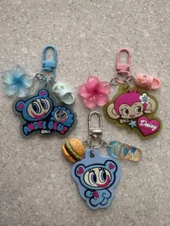 じゃらじゃらキーホルダー と マスコット