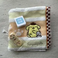 ポムポムプリン　タオルハンカチ　おまけ