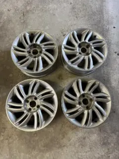 【シュン】◾️bB純正アルミホイール2本【2】 シュン様専用】◾️bB純正アルミホイール2本【2】 sh bB QNC純正