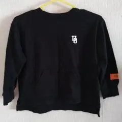 UNIVERSAL OVERALL 黒 長袖カットソー S