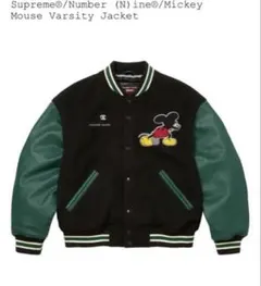 【希少】Supreme スタジャン L 黒/白（’90s初期モデル） 激レア Supreme スタジャン L 黒/白（'90s初期モデル