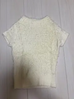 Darich ダーリッチ ファンシーヤーンニットトップス 半袖 - メルカリ