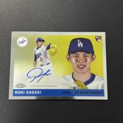 RC】佐々木朗希 ルーキーカード 2025 Topps 直筆サインカード - メルカリ