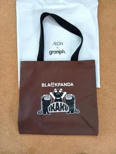 イオン×graniphコラボ　ブラックフライデー　トートバッグ　ブラウン