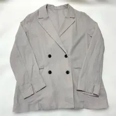 ナノ・ユニバース　LB.04 リネン混ジャケット　ベージュ