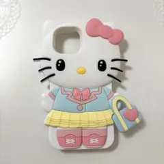 韓国風　制服　ハローキティ　iPhone15 ケース