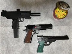 【威力実証済】エアガン3丁セット 1mで段ボール貫通！高精度SMG＆マルイ他のサムネイル