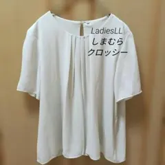 CLOSSHI クロッシー しまむら トップス LL シフォン 大きいサイズのサムネイル