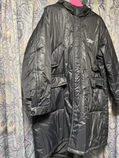 GU UNDERCOVER ヒートパデッドコンバーチブルコート ブラックL