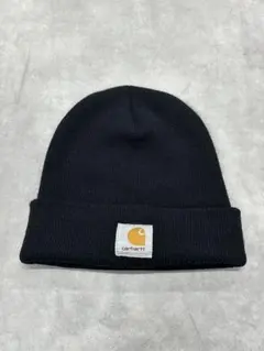 Carhartt カーハート ニット帽 ビーニー ロゴ ストリート 黒 ブラック