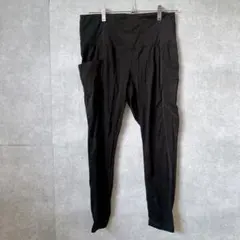 ハイウエスト レギンス 黒 ポケット付き ヨガ