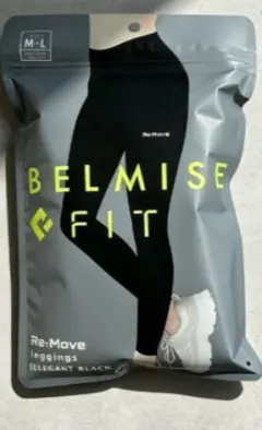BELMISE FIT Re:Move レギンス M-L エレガントブラック - メルカリ