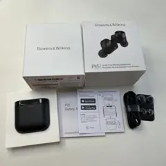未使用 B&W PI5 完全ワイヤレスイヤホン チャコール PI5 Bowers & Wilkins B&W - PI5/C（チャコール色・ノイズキャンセリング
