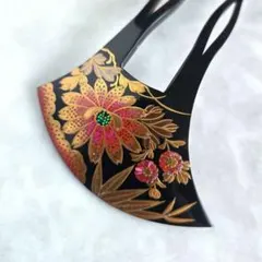 簪　鼈甲　かんざし　在銘　金蒔絵　螺鈿細工　菊花　Q7　着物　浴衣　べっ甲　櫛