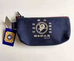 鬼太郎本舗 ゲゲゲの鬼太郎 目玉おやじ 倉敷デニム ペンケース　新品タグつき