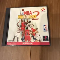 NBA POWER DUNKERS 2 PS1 ソフト