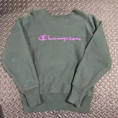 Champion グリーン トレーナー Lサイズ