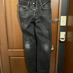 90s Levis 501 Black Denim Pants USA製
