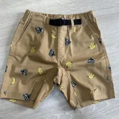 XLARGE バナナ柄 ハーフパンツ　120