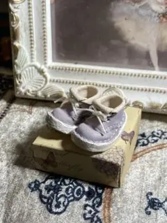 オビツ11.ミディブライス用　カールブーツ/pare purple