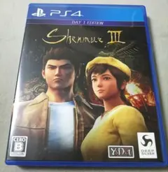 ps4 ソフト シェンムー3 シェンムーⅲ DAY1EDITION