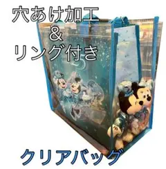 ジュビリー クリアバッグ ディズニーシー 25周年 ショッピングバッグ XSのサムネイル