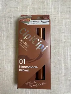 Cipicipi ラッシュフルールマスカラ 01 マーマレードブラウン新品未開封のサムネイル