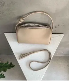 2wayオーバルバッグ ミニショルダーバッグ 　ハンドミニバッグ90's BAG