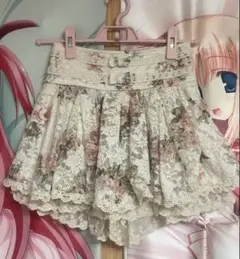 ♥ lizlisa リズリサ 花柄スカパン ♥