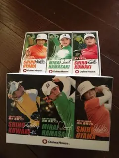 (箱のみ)桑木志帆・浜崎未来 ・大山志保ゴルフボール