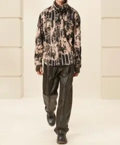 ZARA SRPLS メンズ 本革 リアルレザーパンツのサムネイル