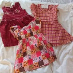 子ども　ワンピース　チュニック3点