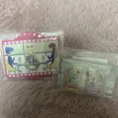 アイカツガチャガチャ　大スター宮いちごまつり ラバーコースター　カードチャーム