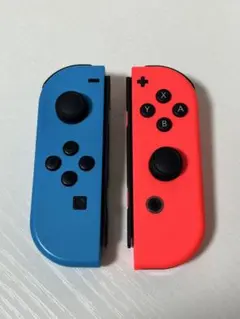 NintendoSwitch ジョイコン ネオンレッドネオンブルー　純正