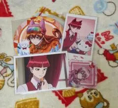 魔入りました入間くん　amoカフェ　デビパシャ　　サンリオ　フォトカード　オペラ