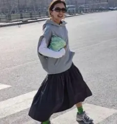 Gypsohila Crunch Skirt スミクロ ジプソフィア