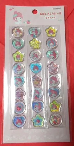 おはじきシール　おはじきふうシール　サンリオ　マイメロディ