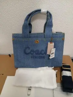 新品・未使用COACH デニム トートバッグ C8659