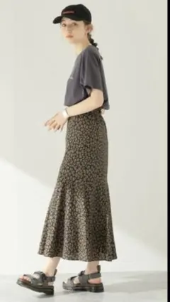 JOURNAL STANDARD レオパードマーメイドスカート