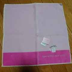 ケイトスペード　猫刺繍タオルハンカチ