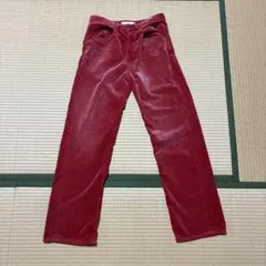 90s 00s archiveレッドパンツ　ヴィンテージ 赤パンツのサムネイル