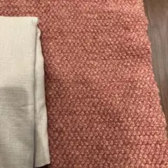 c&s ポコポコウールニット生地　ストロベリーmix