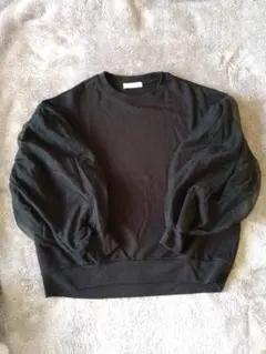 in field バルーンスリーブ トレーナー