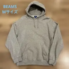 BEAMS グレー パーカー Mサイズ