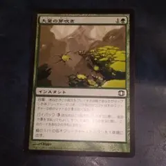 大量の芽吹き